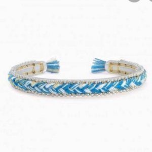 Stella & Dot 💙Blue & Silver Wanderer Cuff NIB